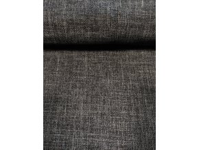 Bavlněný úplet Černý jeans