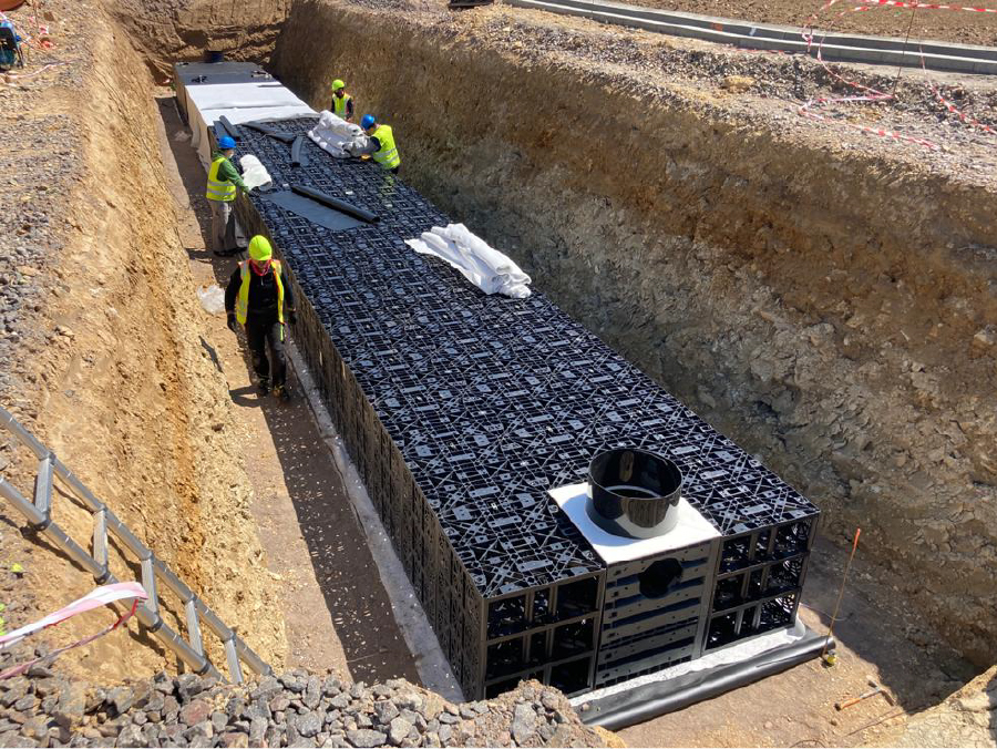 Porovnání vsakovacích objektů