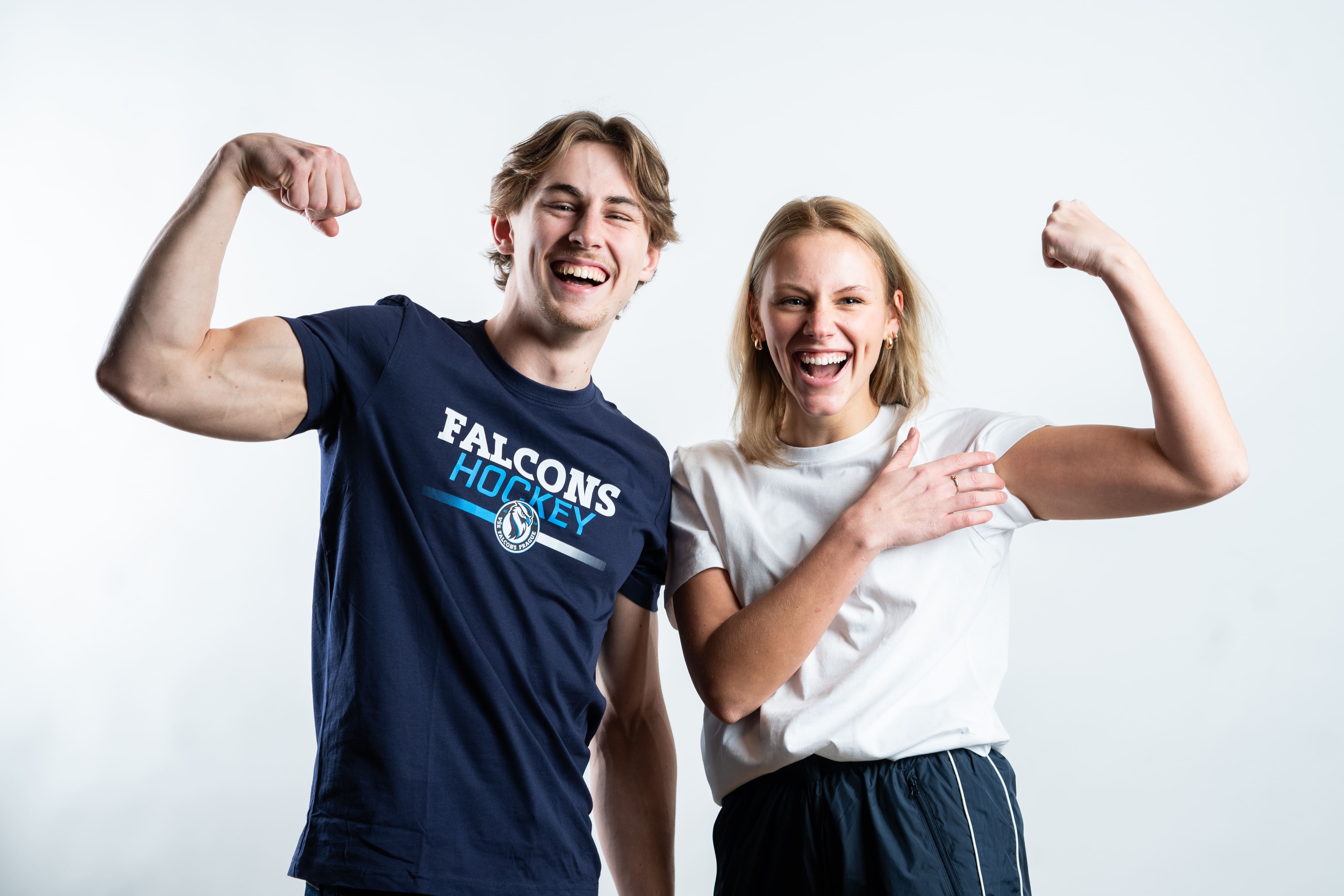 Modré tričko Falcons