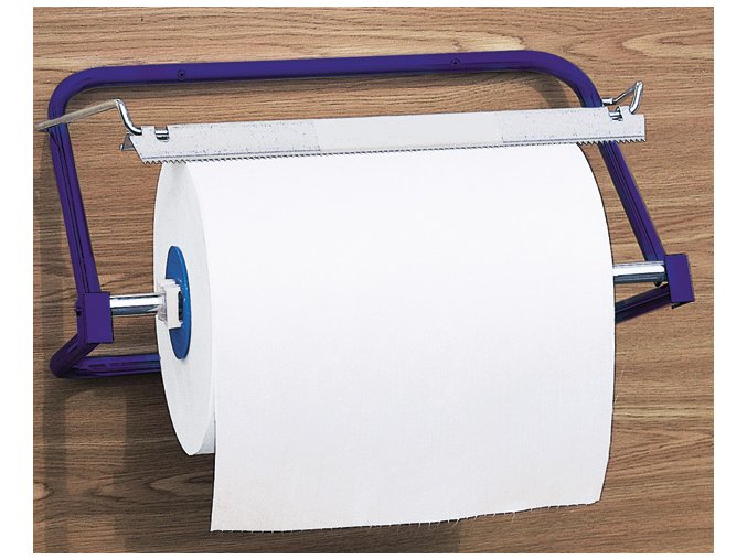 Úchyt na průmyslová čistiva v rolích