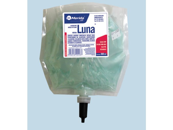 Tekuté mýdlo LUNA 880 ml - jednorázová náplň