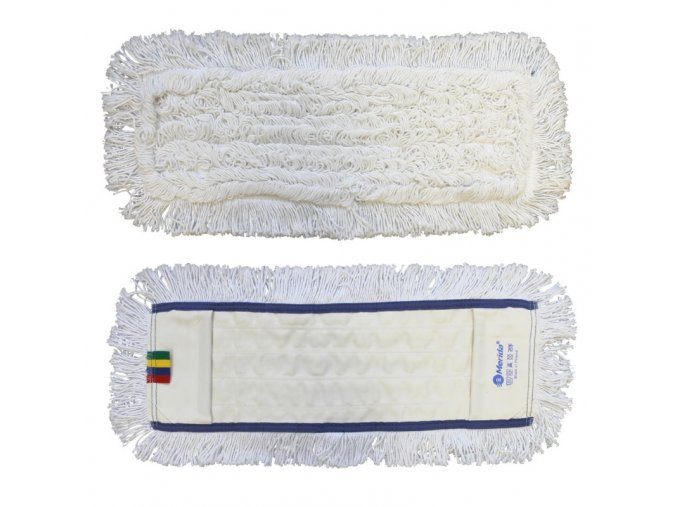 Mop plochý uzlíčkový s kapsami OPTIMUM, bavlna, 50 cm (dříve MO21)