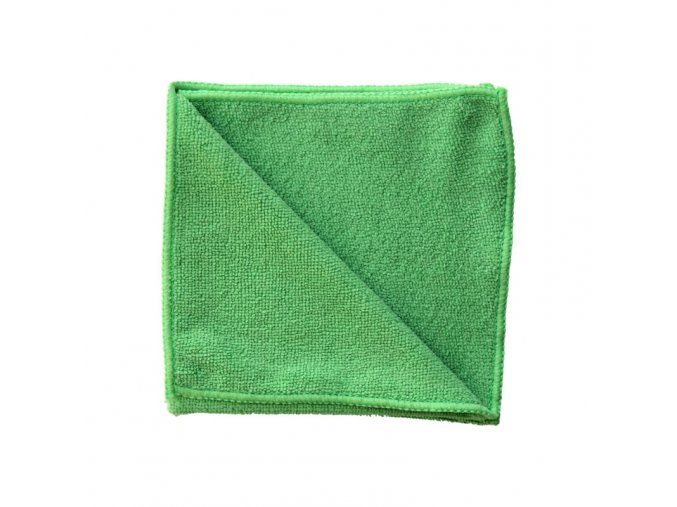 Utěrka z mikrovlákna ECONOMY, zelená, 35x35 cm (dříve MS014)