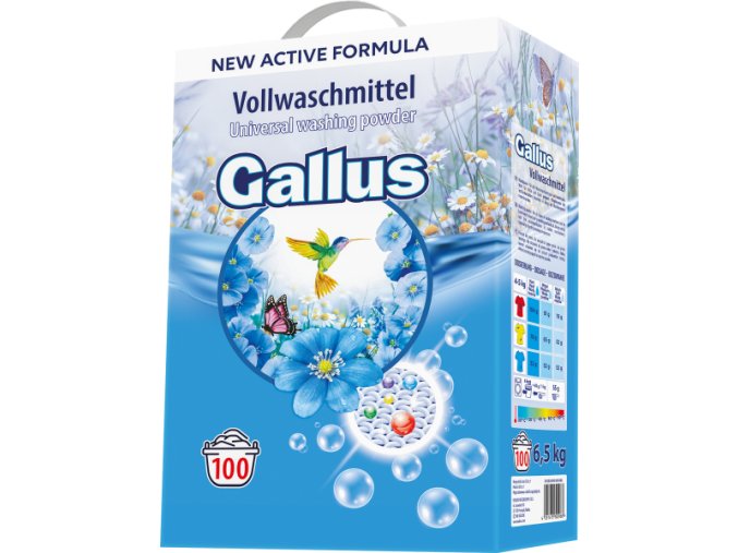 gallus praci prasek universal 100 davek 65 kg