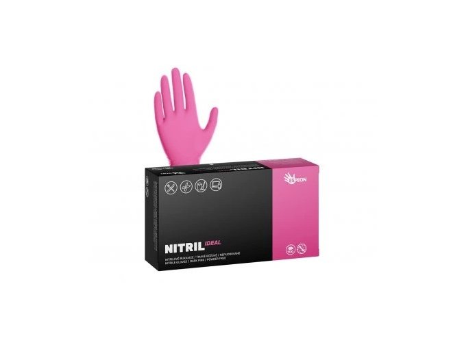 Nitril tmavě růžové