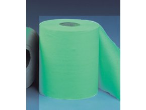 Papírové ručníky v rolích MINI - ZELENÉ, (12rolí/balení)
