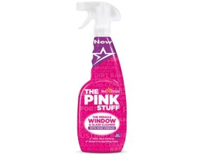 The Pink Stuff Window Rose Vinegar Spray 750ml CLEAR