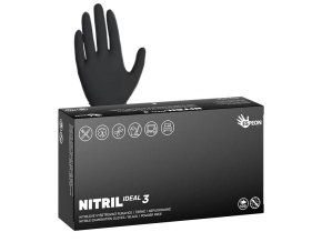 Nitril Ideal3 neprudrované, černé 3,5g  100 ks