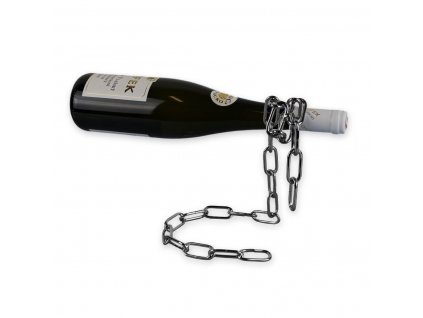 Nerezový stojan na víno, řetěz