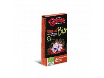 Bauer bezlepkovy bio bujon safran saffron zafferano kostky 60g