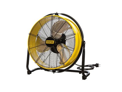Podlahový ventilátor Master DF 20 P s přední ochrannou mřížkou.