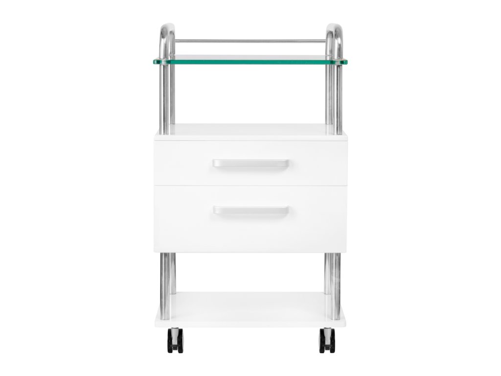 Podologický vozík 6052, bílý