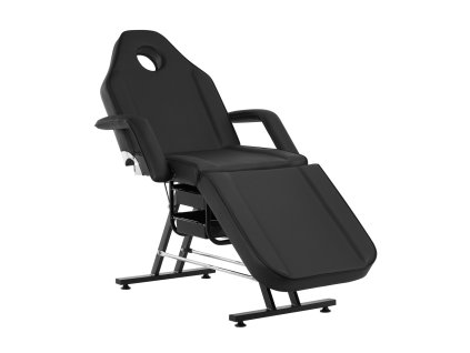 Kosmetické lehátko Sillon černé s šuplíky