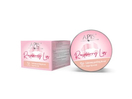 Apis raspberry lips Cukrový peeling na rty 10 ml