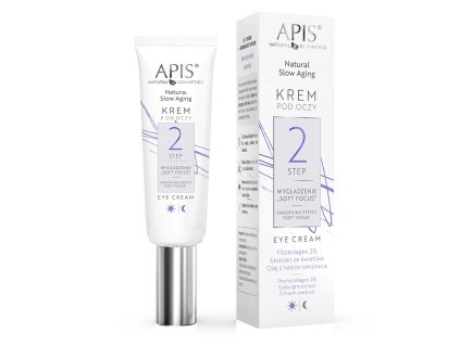 Apis Natural slow aging KROK 2 vyhlazující oční krém "SOFT FOCUS" 15 ml