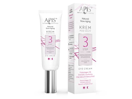 Apis Natural slow aging KROK 3 oční krém pro omlazení vzhledu 15 ml