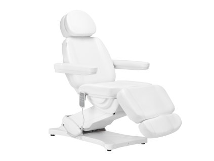 Elektrické kosmetické křeslo SILLON CLASSIC 4 motory bílé