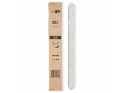Nail4U Pilník natural line rovný 100/180
