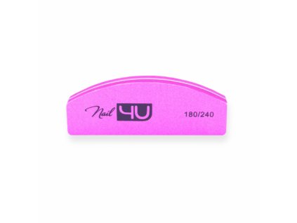 Nail4U Pěnový pilník mini Candy 180/240 - 20ks