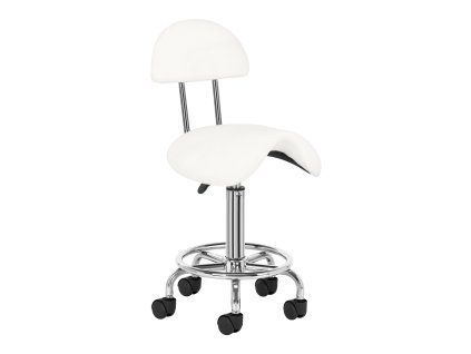 Kosmetický taburet 6001 – bílý