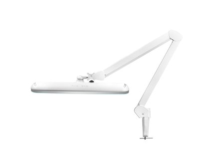 LED lampa Elegante 801-TL s upínacím mechanismem, regulace intenzity a barvy světla – bílá