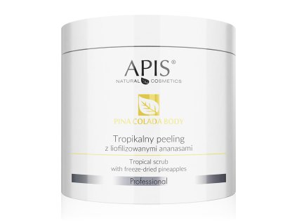 Apis PINA COLADA BODY Tropický peeling s lyofilizovaným ananasem 650 g