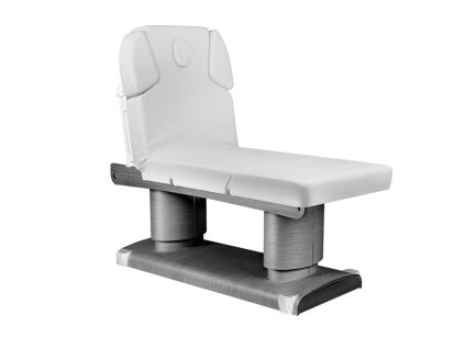 Azzurro Spa – kosmetické lehátko Azzurro 838, 4 motory, vyhřívané, šedé