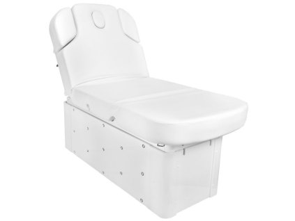 Azzurro Spa – kosmetické lehátko Azzurro Krystal 370-3, 4 motory, vyhřívané, bílé
