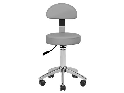 Kosmetický taburet AM-304 šedý