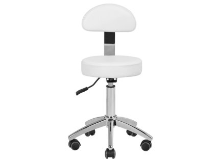 Kosmetický taburet AM-304 bílý