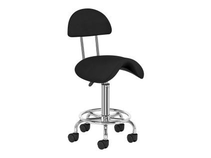 Kosmetický taburet 6001 – černý
