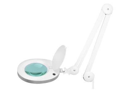 Lupa s LED lampou Elegante 6025 – 60 LED SMD, 5D zvětšení, k uchycení na stůl