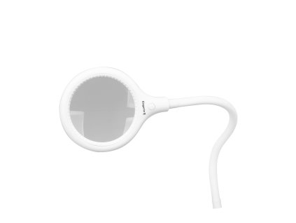 Lupa s LED lampou Elegante 2014-2R – 30 SMD LED, 5D zvětšení, s podstavcem a klipem na stůl