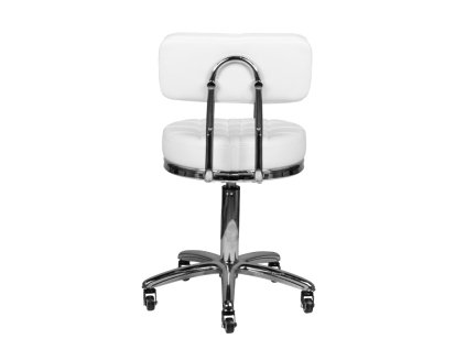 Kosmetický taburet AM-877 bílý