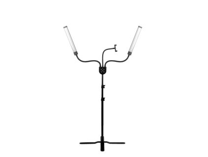 LED lampa na řasy a make-up Polluks IV typ MSP-MJ-02 – černá, s dálkovým ovládáním