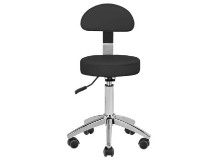 Kosmetický taburet AM-304 černý