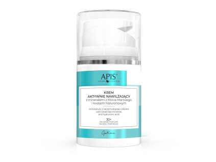 Apis OPTIMA Aktivně hydratační krém s minerály z Mrtvého moře a kyselinou hyaluronovou 30+ 50 ml