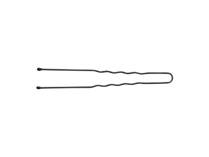 Sponky do vlasů- vlásenky do účesů E-65 300 ks, 7 cm černé