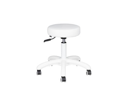 Kosmetický taburet AM-303-2 bílý
