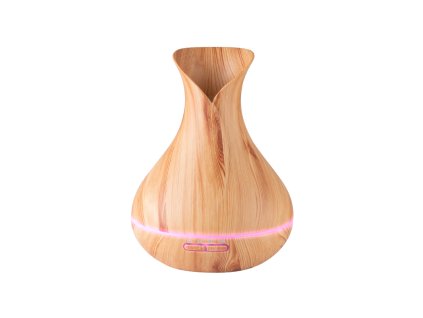 Aroma difuzér / zvlhčovač vzduchu spa 15 světlé dřevo 400 ml + časovač