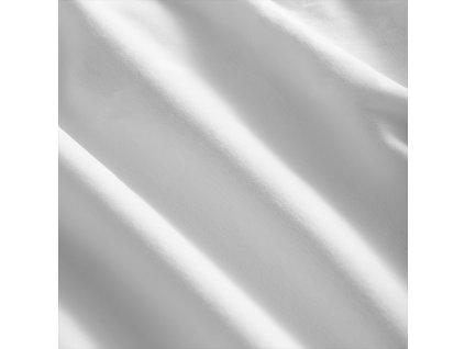 Velurové prostěradlo bílé