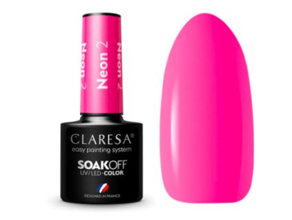 CLARESA Gel lak NEON 2 - 5g