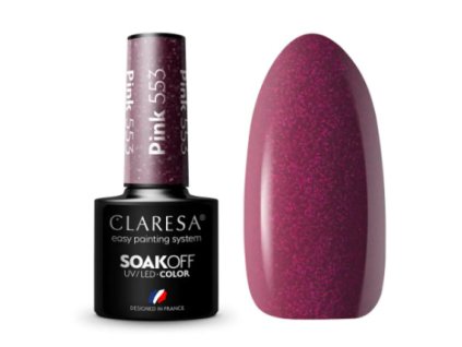 CLARESA Gel lak PINK 553 - 5g