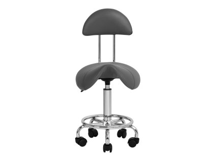 Kosmetický taburet 6001 – šedý