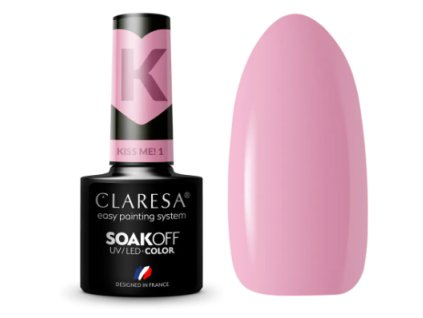 CLARESA Gel lak Kiss Me! 1 - 5g