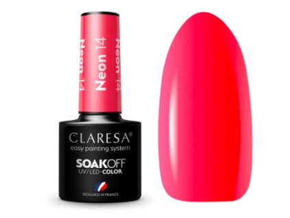 CLARESA Gel lak NEON 14 -  5g