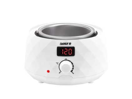 Ohřívač vosku iWax Diamond Tech – 400 ml, 100 W bílý
