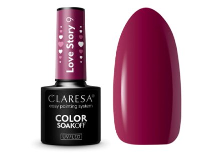 CLARESA Gel lak LOVE STORY 9 - 5g
