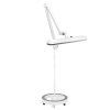 LED lampa Elegante 801-S se stativem, standard – bílá