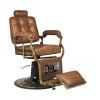 Gabbiano barber křeslo Boss Old Leather světle hnědá